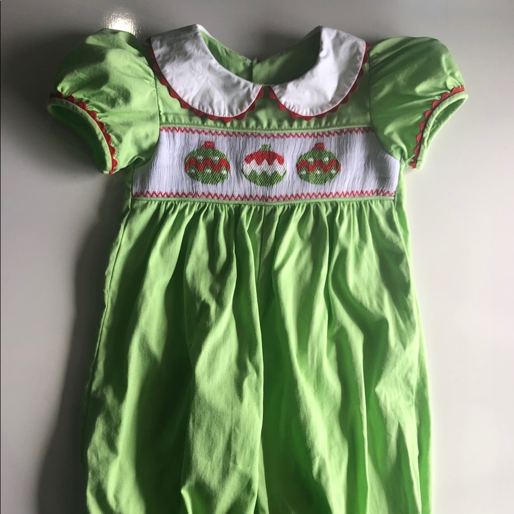 Girls Remember Nguyen Smocked Romper 24 mo month